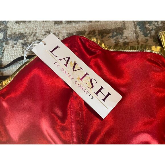 Daisy Corsets Womens XL Lavish 3 Pc Sexy Superhero Costume Corset - Picture 9 of 10